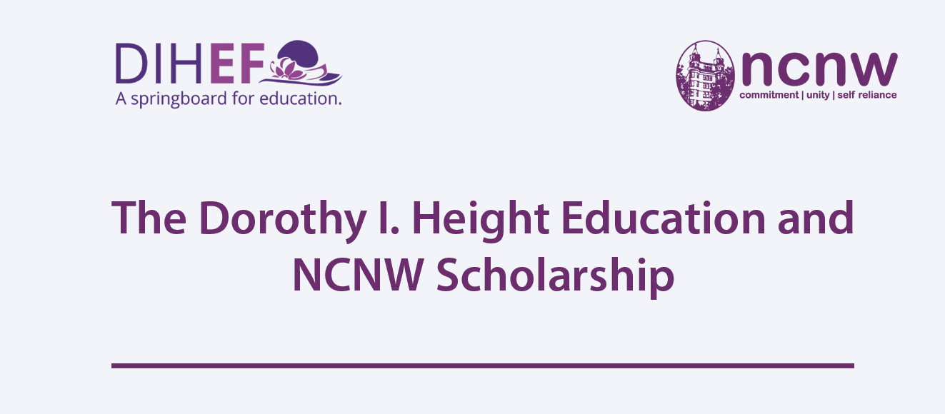 DIHEF & NCNW Scholarship